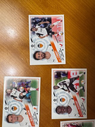 Cromos Valencia CF LaLiga 22/23