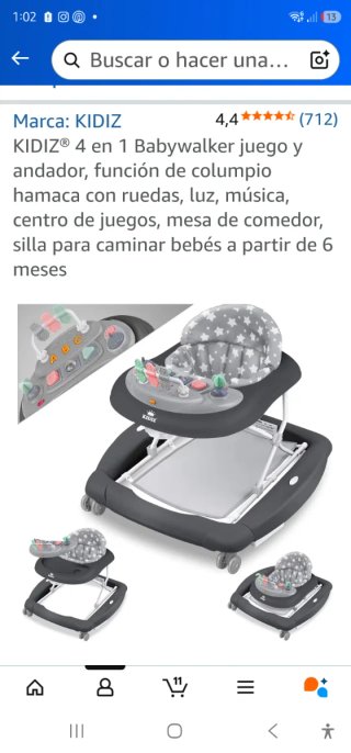 Correpasillos KIDIZ 4 en 1