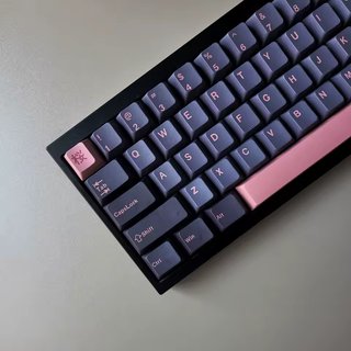 Keycaps Night Sakura ES – Perfil MOA ISO Español