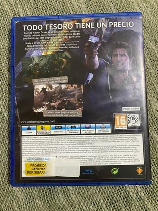Uncharted 4: El Desenlace del Ladrón PS4