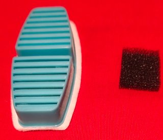 11 Filtros y 11 esponjas para fuente de gatos.