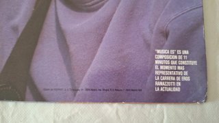 Vinilo Eros Ramazzotti