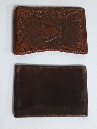 Cartera Vintage Cuero Repujado