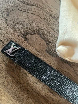 Pulsera Louis Vuitton Monogram Negra