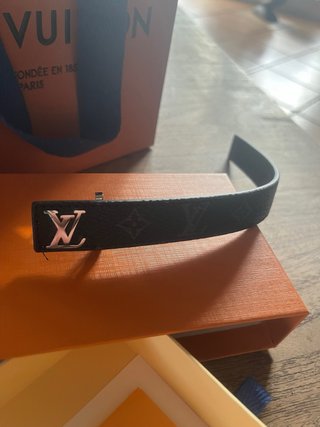 Pulsera Louis Vuitton Monogram Negra
