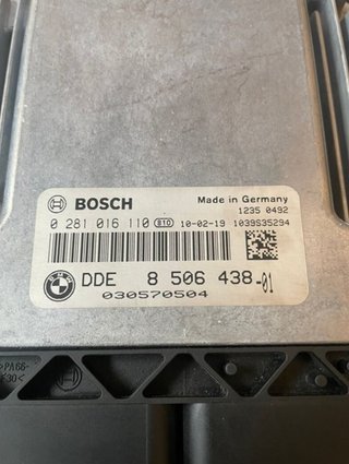Centralita motor uce 0281016110 bmw serie 1 106513