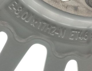 Audi 8y0601025b llanta a3 sportback (8ya) 2320594