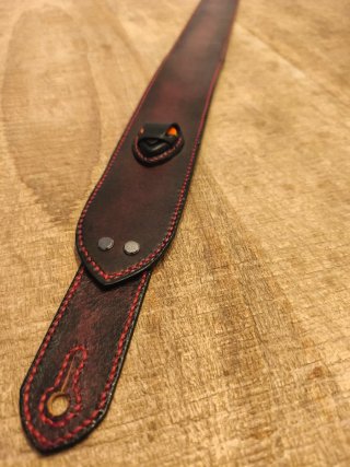 Correas de cuero personalizadas para guitarra/bajo