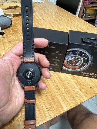 Reloj Haylou Solar Ultra Marrón/Negro