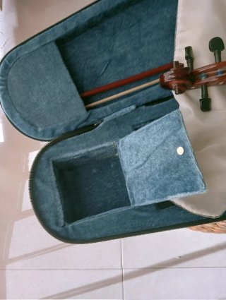 Violín 3/4 con funda y arco