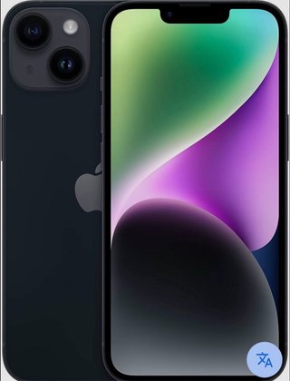 iPhone 14 Negro/Morado