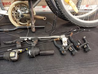 Piezas y recambios de bicicleta