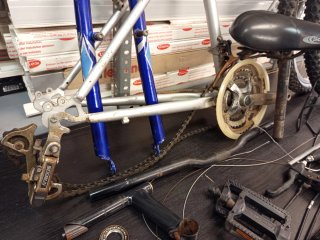 Piezas y recambios de bicicleta