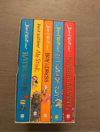 (8-12años) lote The World of David Walliams