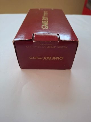 Nintendo Game Boy Micro Famicom 20 Aniversario