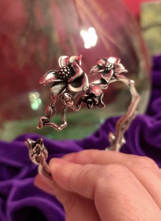 Pulsera De Plata 925 De Estilo Vintage.