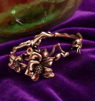 Pulsera De Plata 925 De Estilo Vintage.