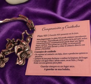 Pulsera De Plata 925 De Estilo Vintage.