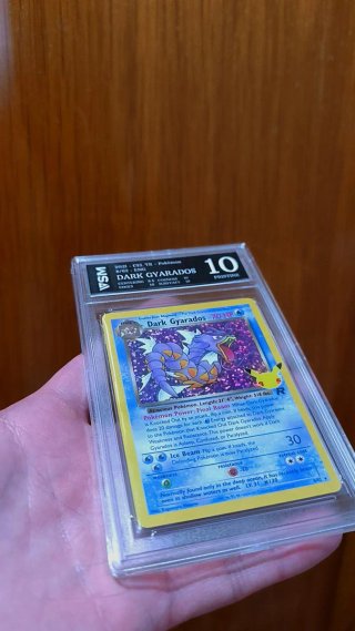 DARK GYARADOS 10 CELEBRATIONS INGLÉS