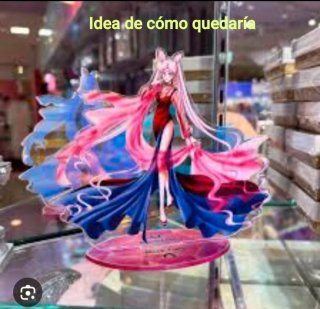 Soporte acrílico Black Lady Sailor Moon