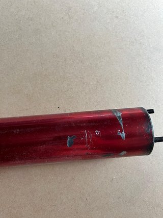 Bala RDC Roja tres tornillos