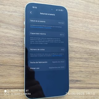 iPhone 15 256GB Azul