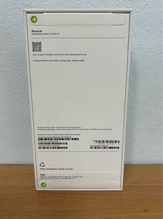 iPhone 17 Air 256GB Negro PRECINTADO
