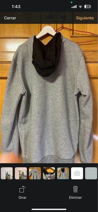 Sudadera Puma Gris