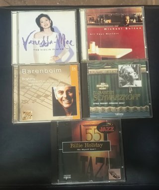 Lote 23 CD di Musica Classica e Pop