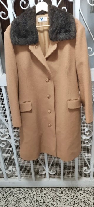 Abrigo señora M talla 54 marrón
