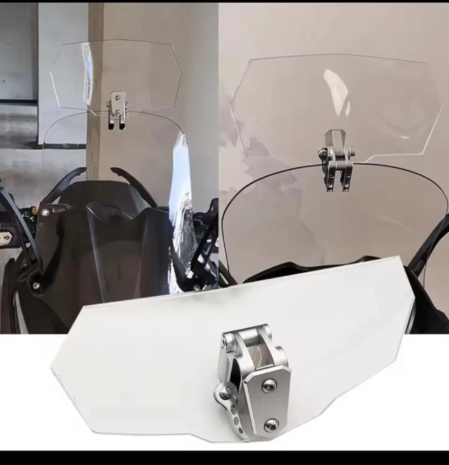 Parabrisas moto ajustable universal