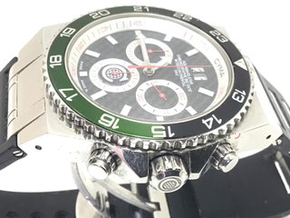 reloj pulsera caballero cyma aquamare star chronographe big date