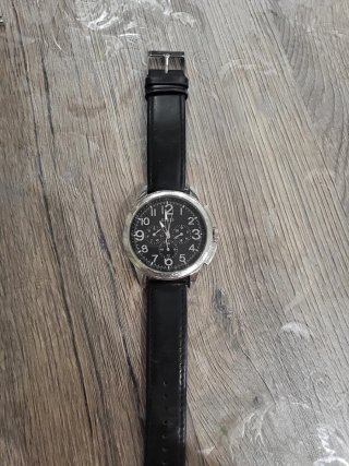 Orologio Guess Uomo Nero/Argento