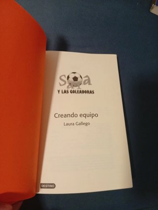 Libro infantil creando equipo