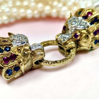 pulsera-leones-perlas-oro