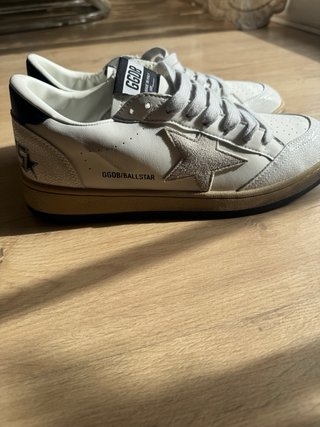 Golden Goose Ball Star Beige/Blanco