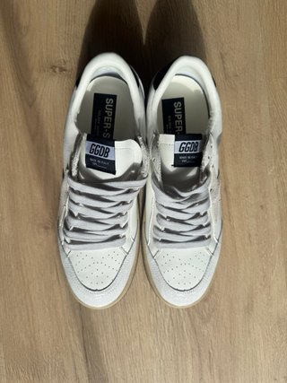 Golden Goose Ball Star Beige/Blanco