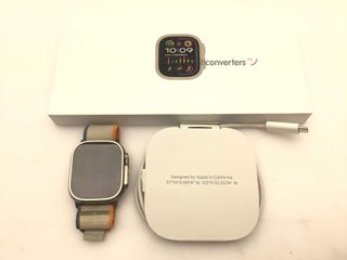 apple watch ultra 2 49mm (gps 4g) titanio