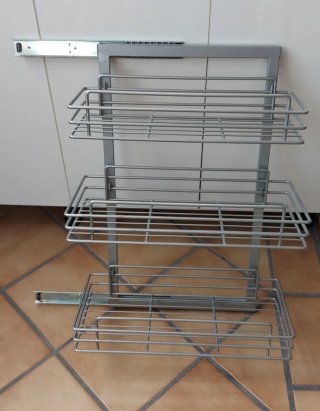 Organizador extraíble metálico 3 niveles