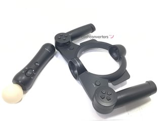 mando move ps3 sony playstation move racing wheel