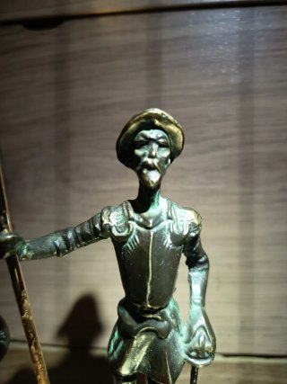 Escultura Bronce Don Quijote y Sancho Panza