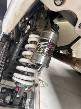Pit Bike Motocross Blanca y Negra