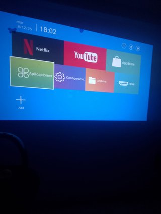 Proyector 4K Mini Blanco