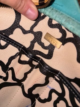 Bolso Tous Kaos Beige y Marrón