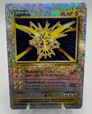 Carta Pokemon Zapdos 19/110 Legendary Collection