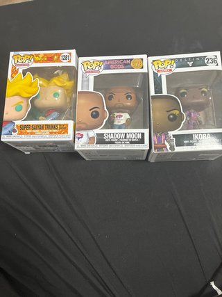 Pack 3 Funko Pop Dragon Ball Trunks
