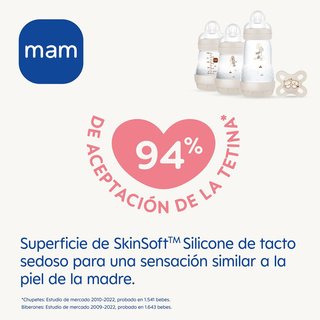 MAM set regalo biberones chupete anticólico