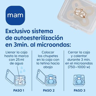 MAM set regalo biberones chupete anticólico