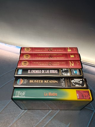 Lote 6 VHS - Classici, cinema muto
