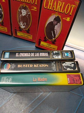Lote 6 VHS - Classici, cinema muto